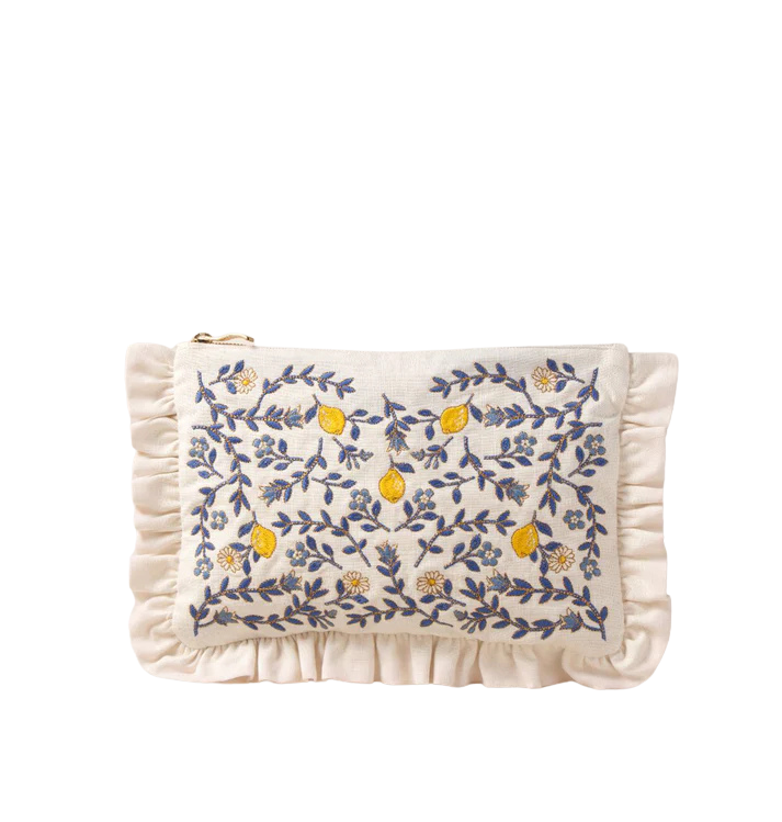 Sítrónu garðurinn með pífu "everyday pouch"